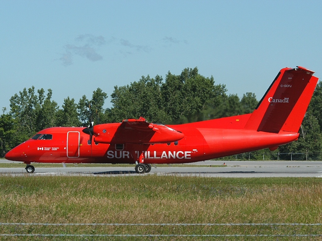De Havilland Dash 8 surveillance aircraft